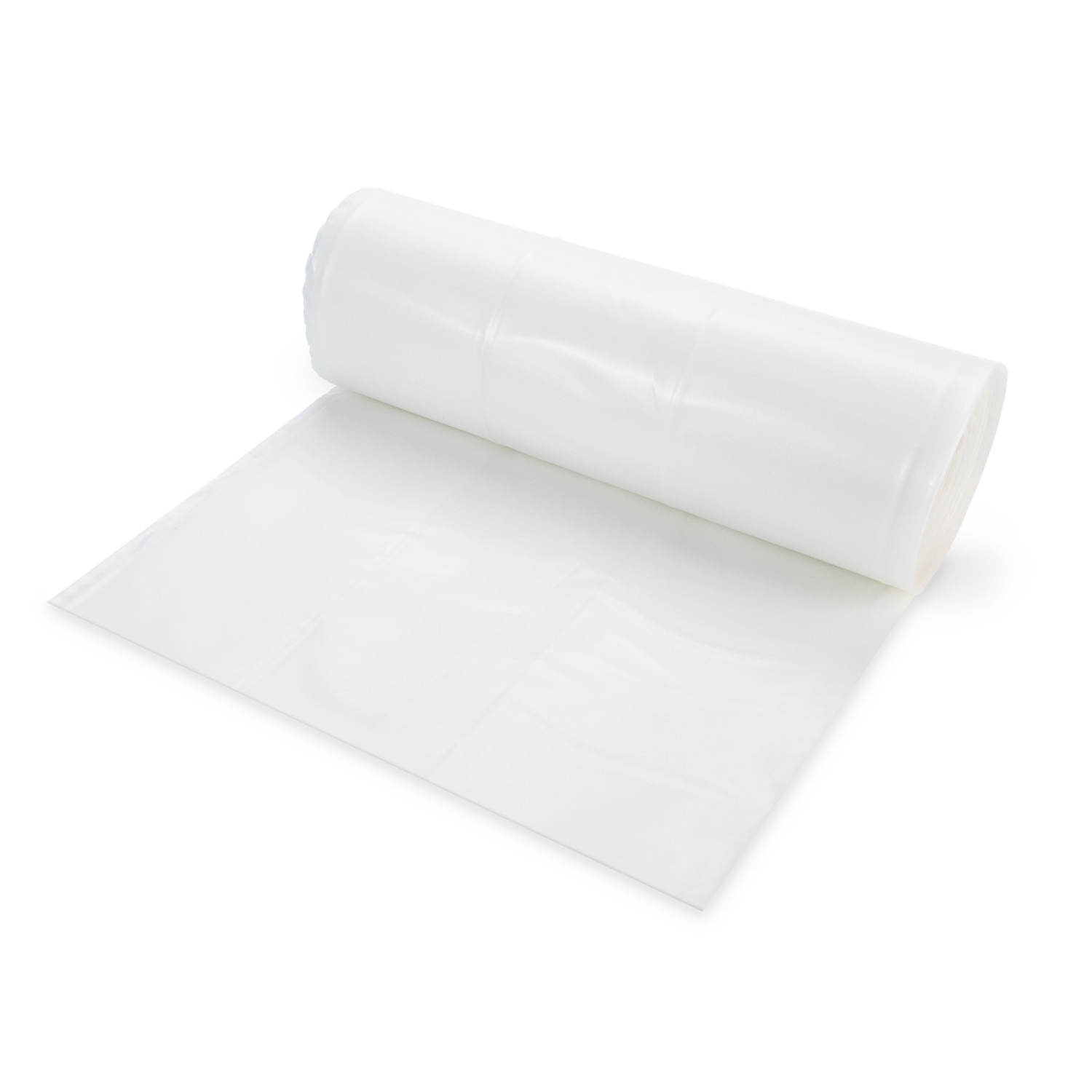 3' x 50' Clear 4 mil Plastic Sheeting for Painting, LDPE Film Roll, 150 sq. ft. Area 3